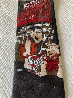 Flintstones characters tie